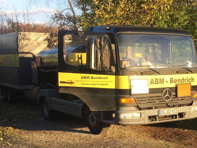 Tankreinigung Fahrzeug - ABM Bendrich in Bad Essen